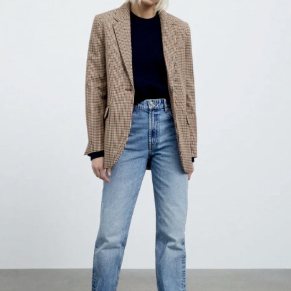 Zara Women's Tweed Blazer - Picture 3 of 13